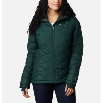 Columbia Heavenly Hooded, Chamarras Verdes Para Mujer | 598123-TCF